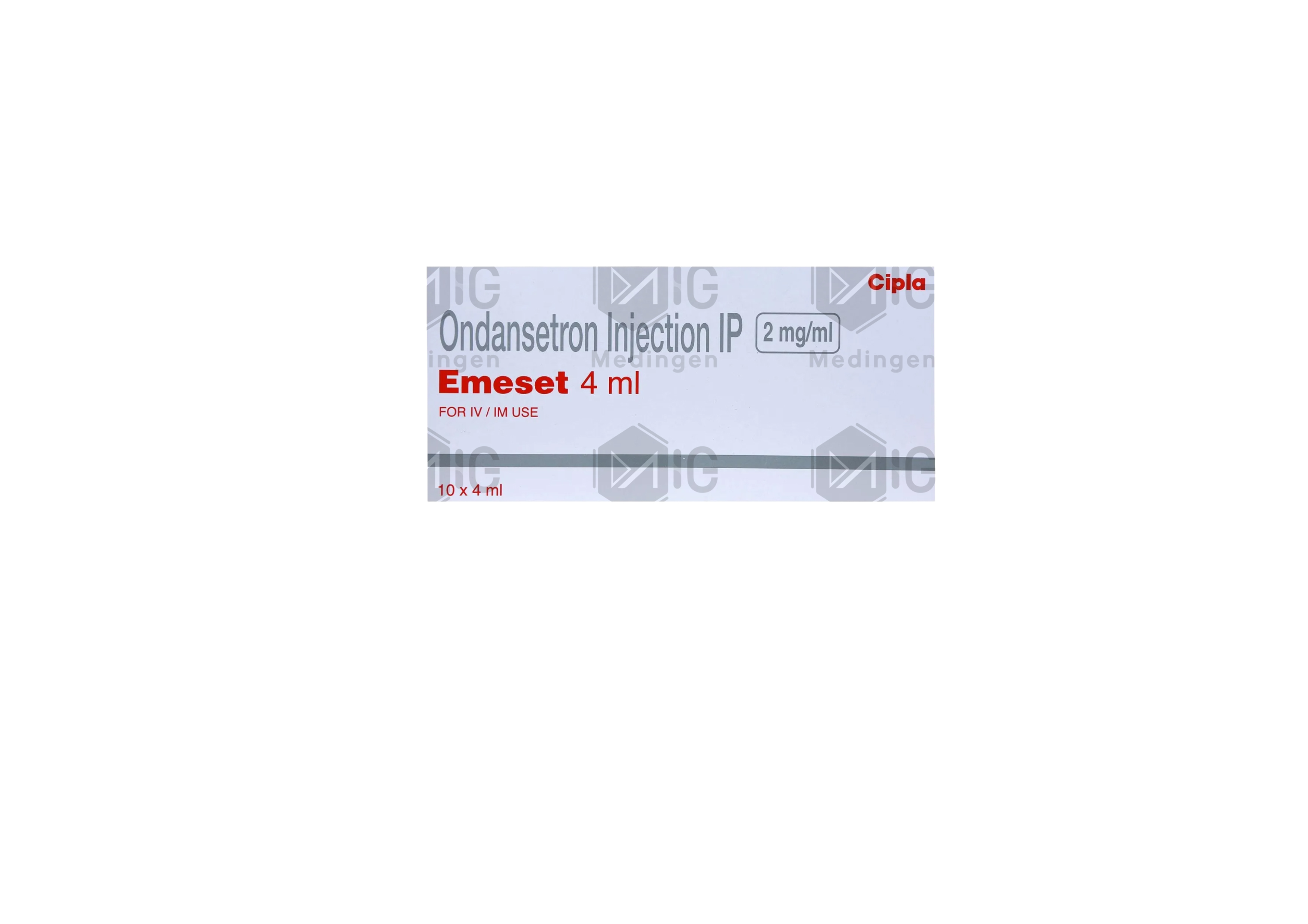 EMESET INJECTION 4ML